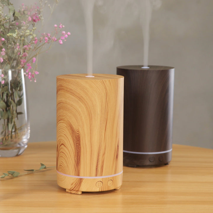 Transform Your Space with the Wood Finish Aroma Humidifier