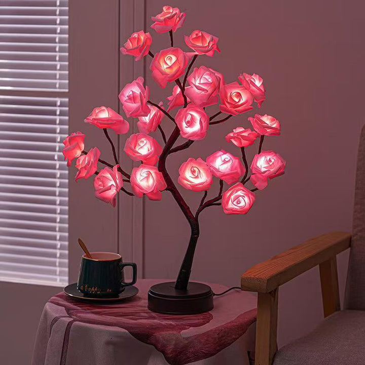 Transform Your Space with the LED Rose Tree Decorative Night Light