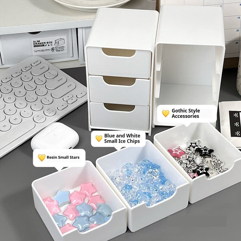 Mini Wall-mounted Space-saving Makeup Organizer Storage Box