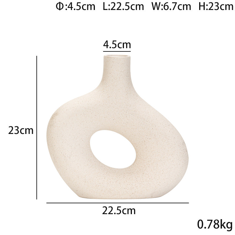 Living Room Display Ceramic Vase Decorative Ornament