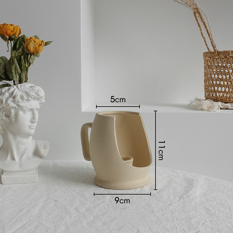 Simplicity Ceramic Vase Dry Flower Home Decor Ornament