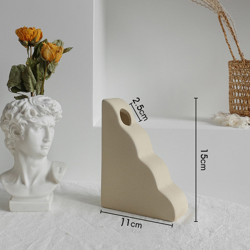Simplicity Ceramic Vase Dry Flower Home Decor Ornament