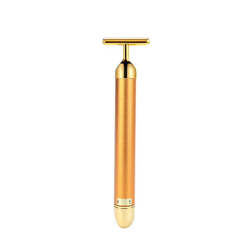 Electric Gold Facial Slimming Roller Stick