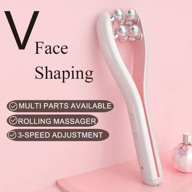 KC Certified Electric V Shape Face Roller Device