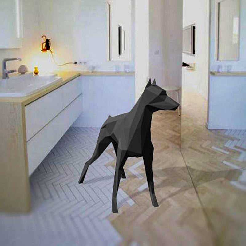 3D Paper Sculpture Model Decorative Art Piece