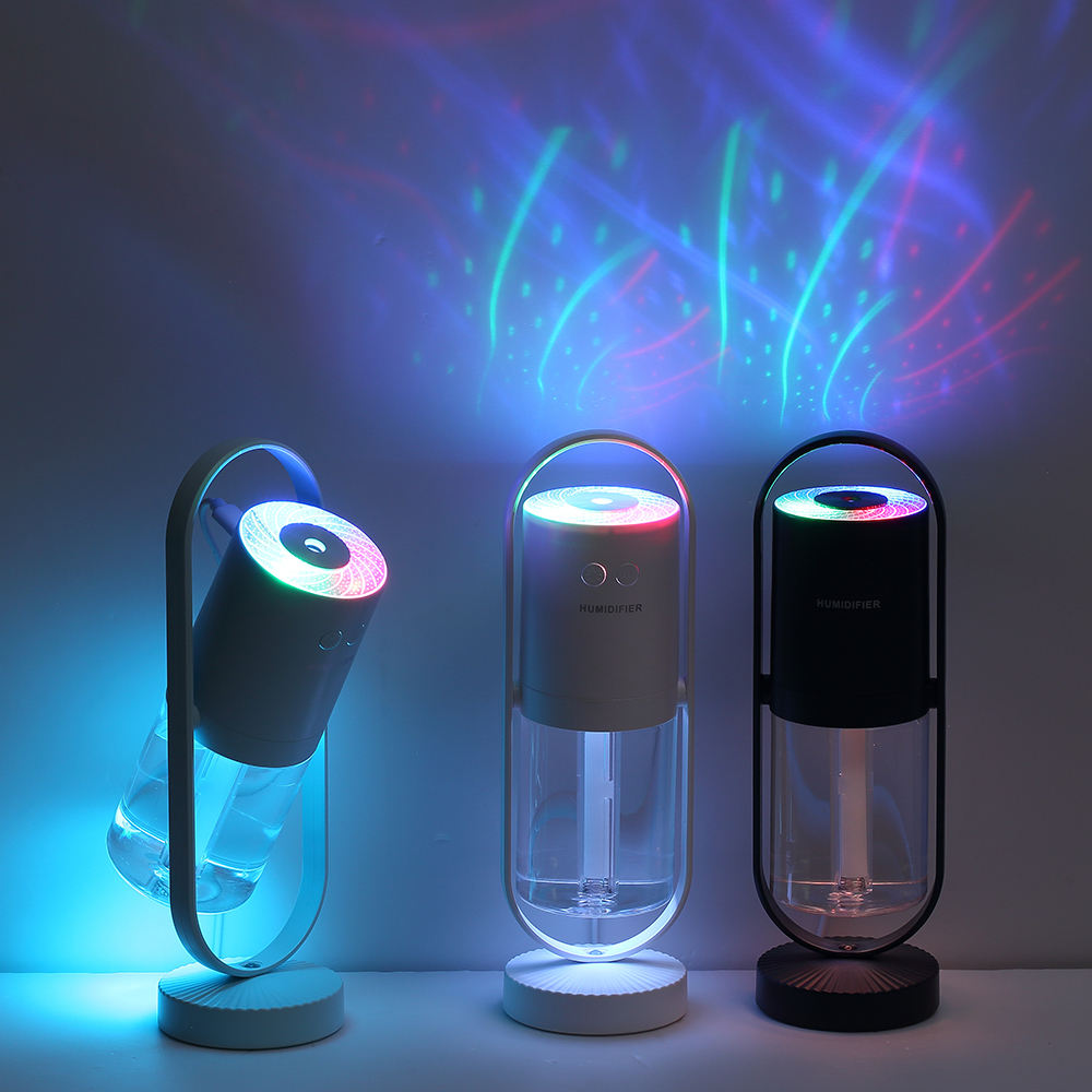 200ml Portable USB Rechargeable Car Humidifier With LED Light