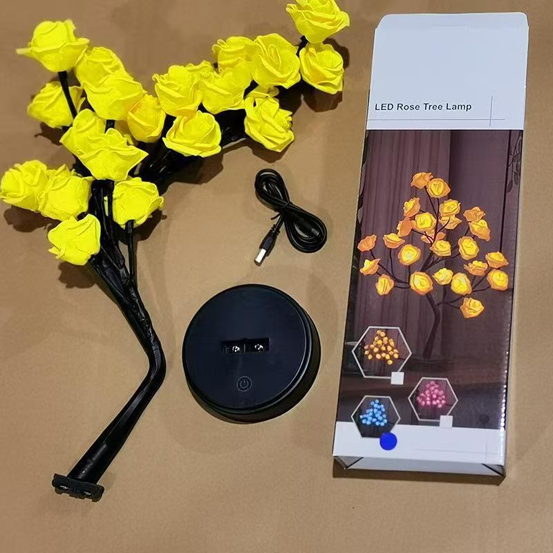 LED Rose Tree Decorative Night Light