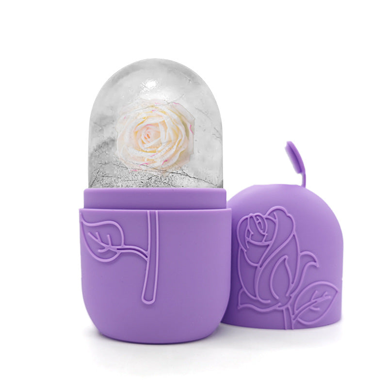 Facial Ice Tray Roller For Puffiness Relief Massager