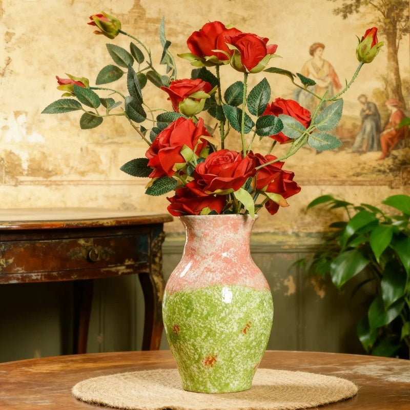 Aged Earthenware Pots Jars And Vases