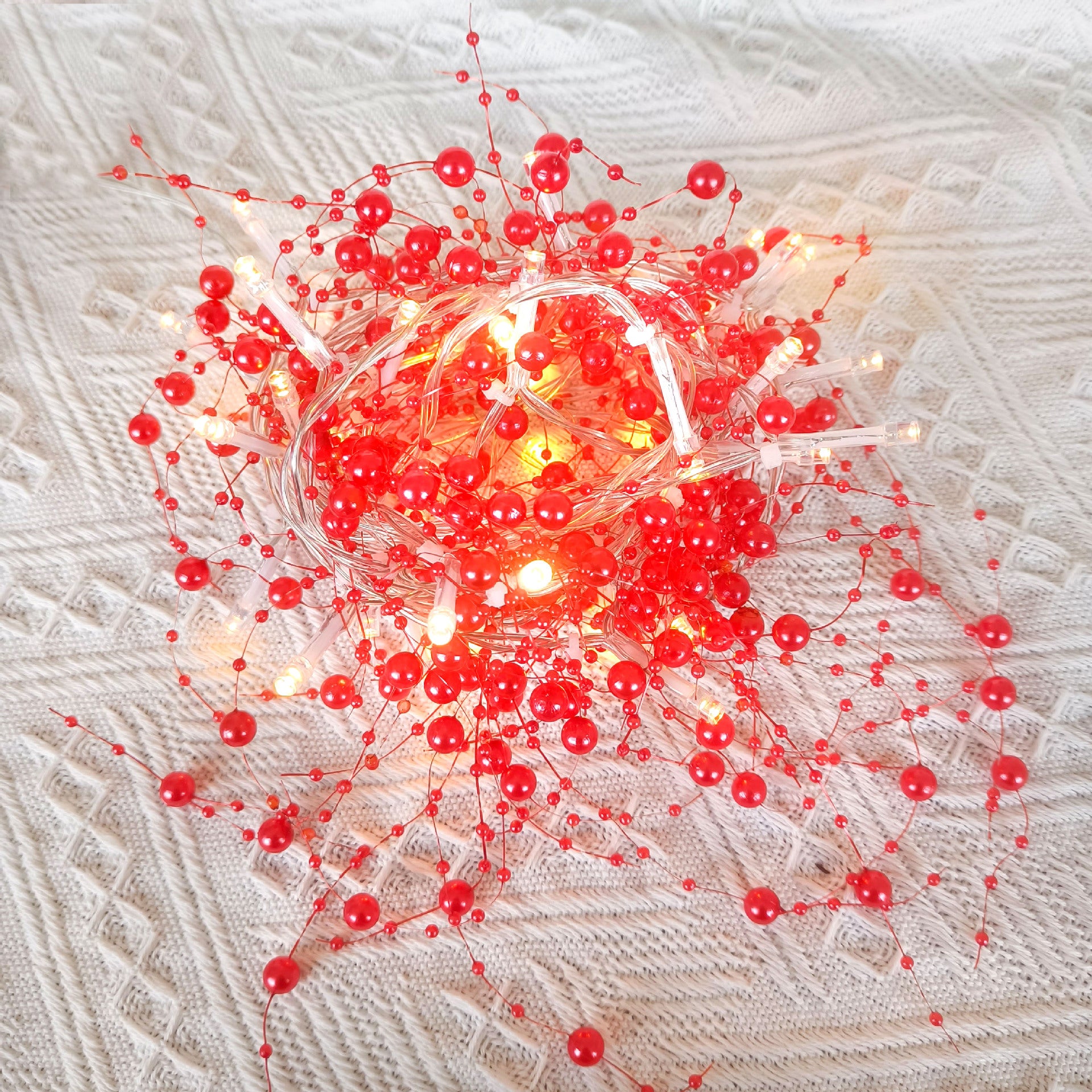 Pearl Chain LED Fairy String Decorative Lamp