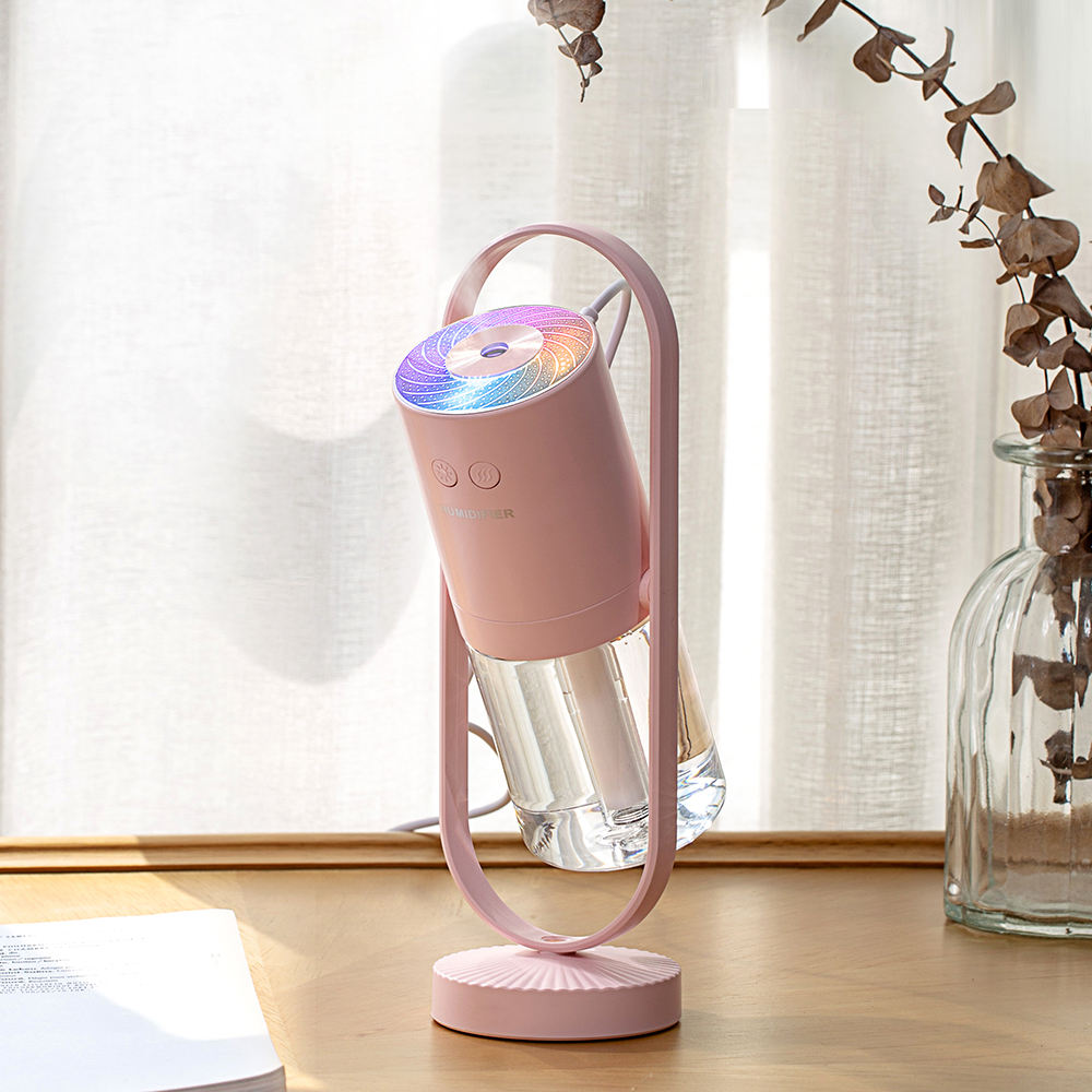 200ml Portable USB Rechargeable Car Humidifier With LED Light