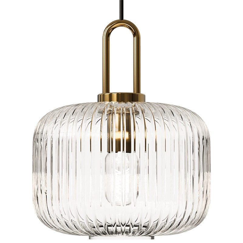 Clear Glass Pumpkin Atmosphere Decorative Light