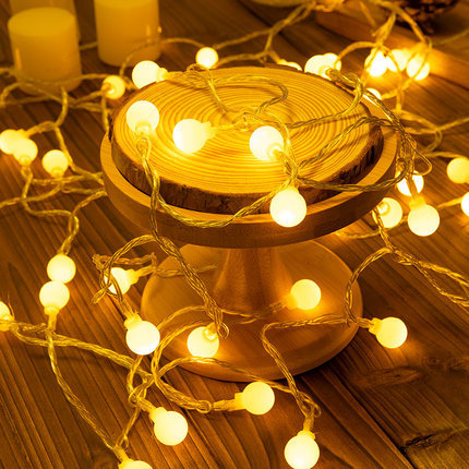 LED Solar Star String Light
