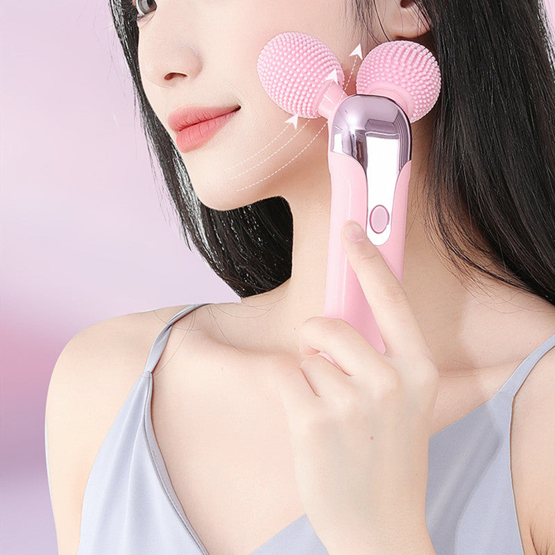 Vibration Facial Cleansing And Slimming Face Roller