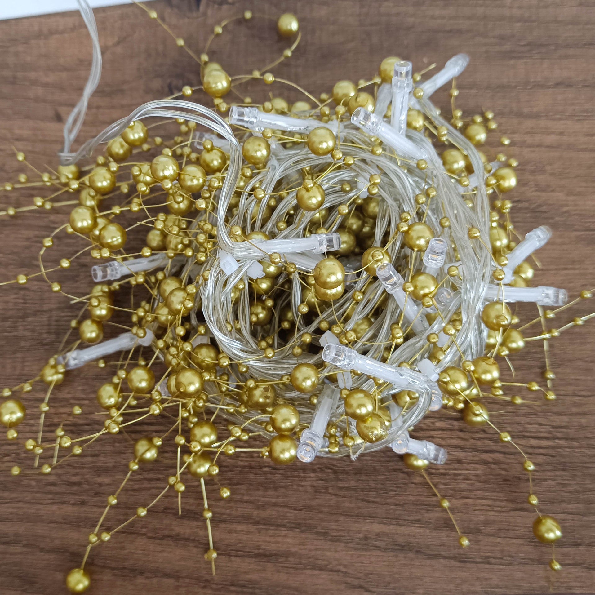 Pearl Chain LED Fairy String Decorative Lamp