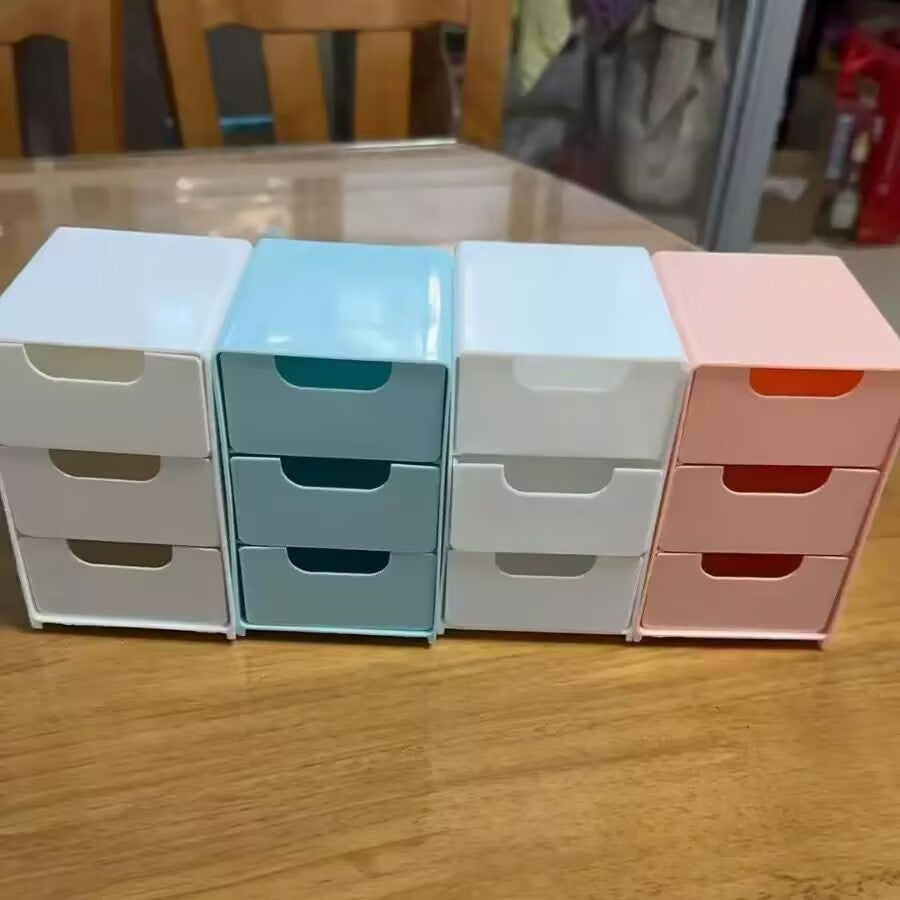 Mini Wall-mounted Space-saving Makeup Organizer Storage Box