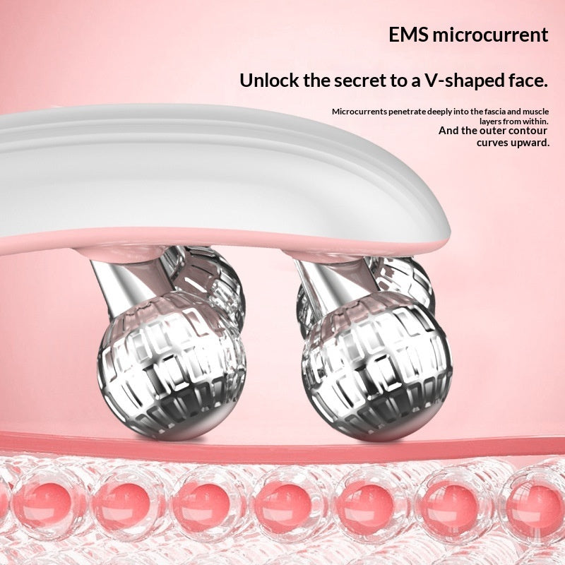 KC Certified Electric V Shape Face Roller Device