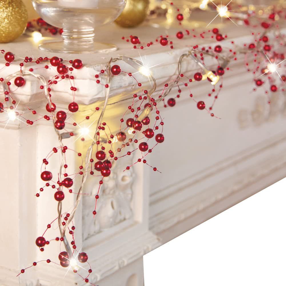 Pearl Chain LED Fairy String Decorative Lamp