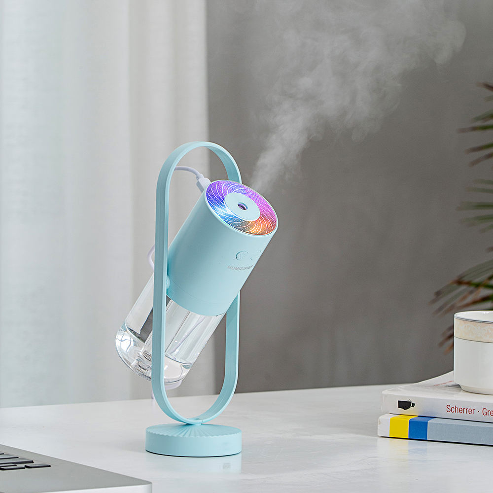200ml Portable USB Rechargeable Car Humidifier With LED Light