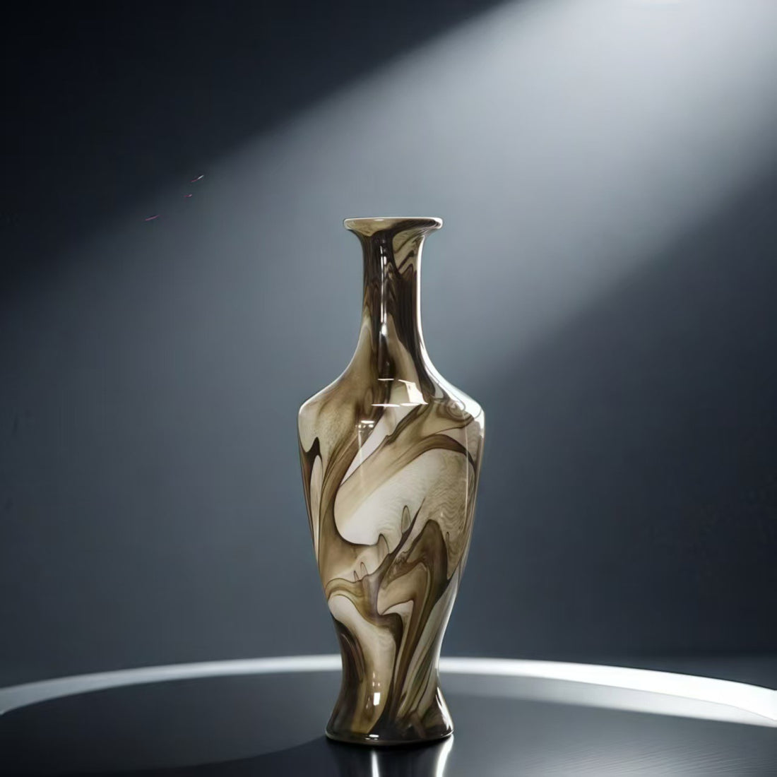Retro Glass Vase Decorative Ornament