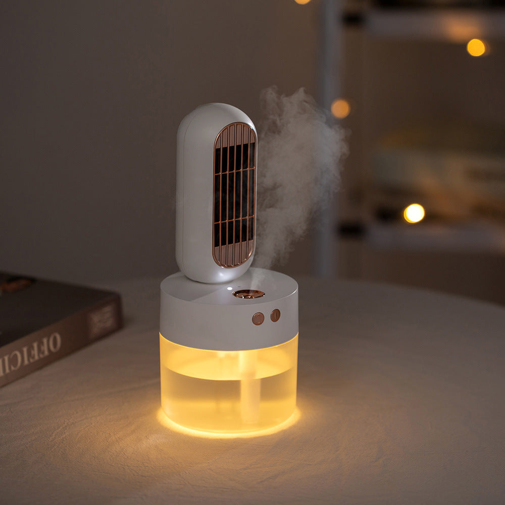 Mini Humidifier Fan Combo