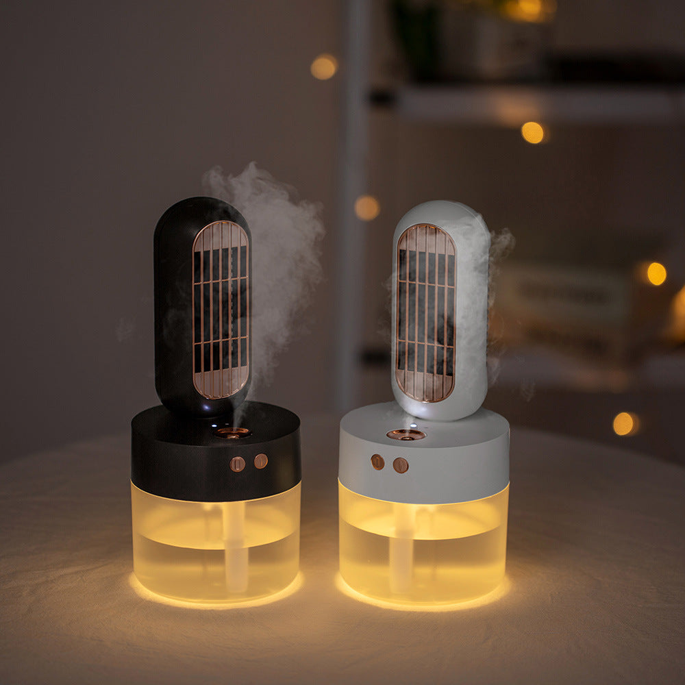 Mini Humidifier Fan Combo