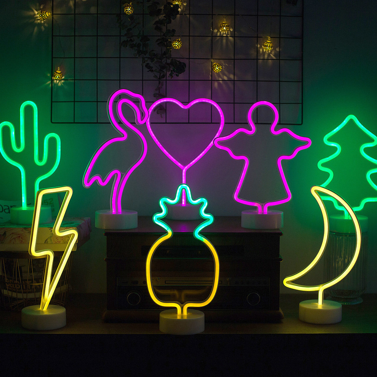 LED Pineapple Decorative Night Light