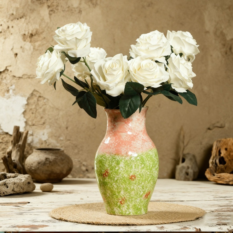 Aged Earthenware Pots Jars And Vases