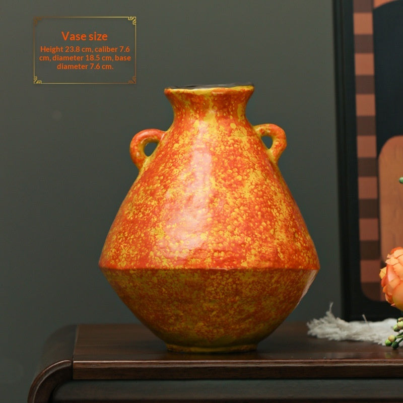 Retro And Minimalist Art Design For Ceramic Flower Vases