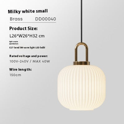 Clear Glass Pumpkin Atmosphere Decorative Light