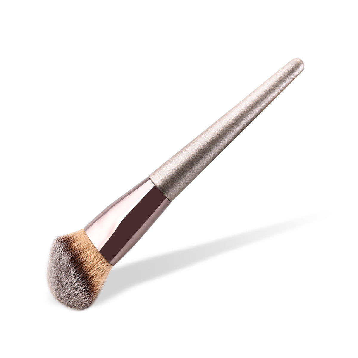 Champagne Gold Powder Foundation Makeup Brush
