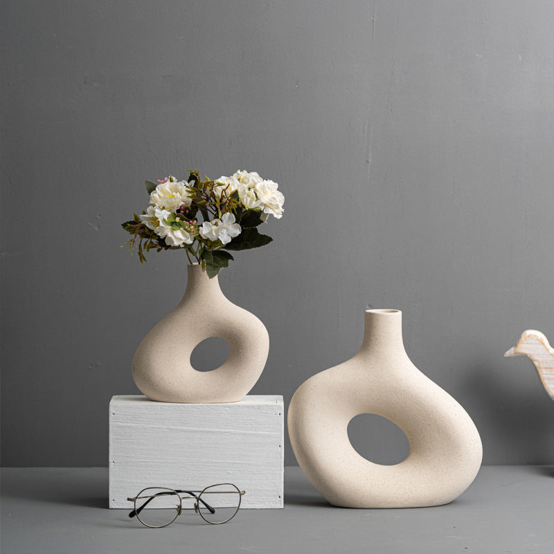 Living Room Display Ceramic Vase Decorative Ornament