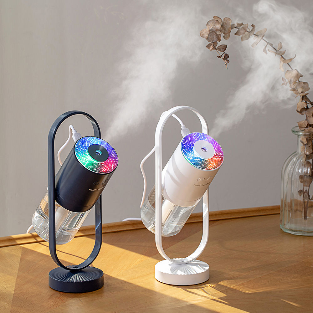 200ml Portable USB Rechargeable Car Humidifier With LED Light