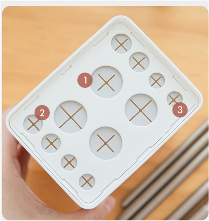Dustproof Makeup Brush Storage Box For Powder And Eyeshadow Brushes