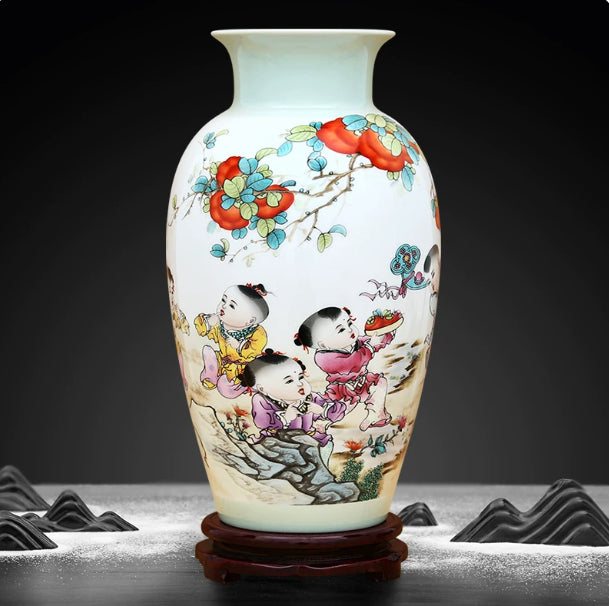 New Chinese Style Living Room Decorative Vase Ornaments