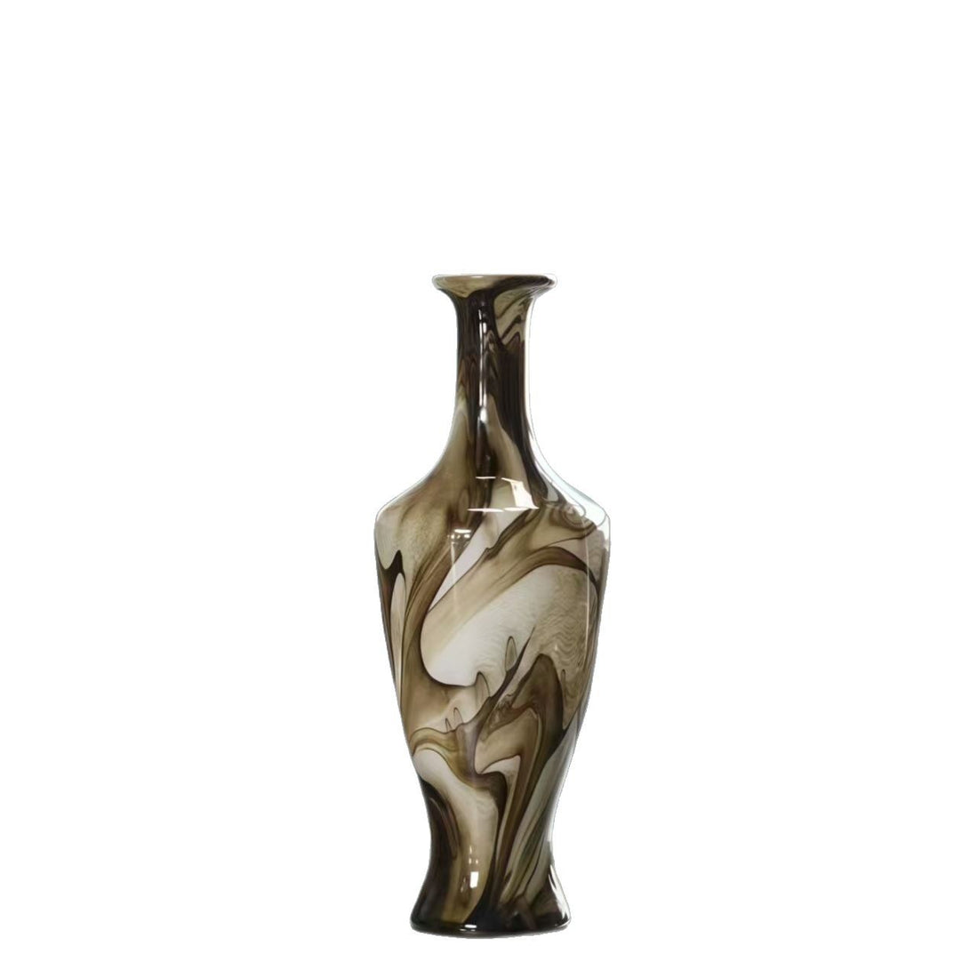 Retro Glass Vase Decorative Ornament