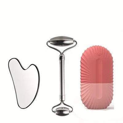 304 Stainless Steel Roller Massager For Face