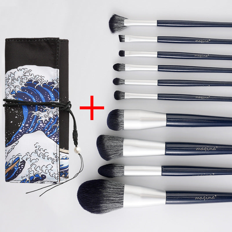 Makeup Brush Set For Eyeshadow, Powder And Foundation