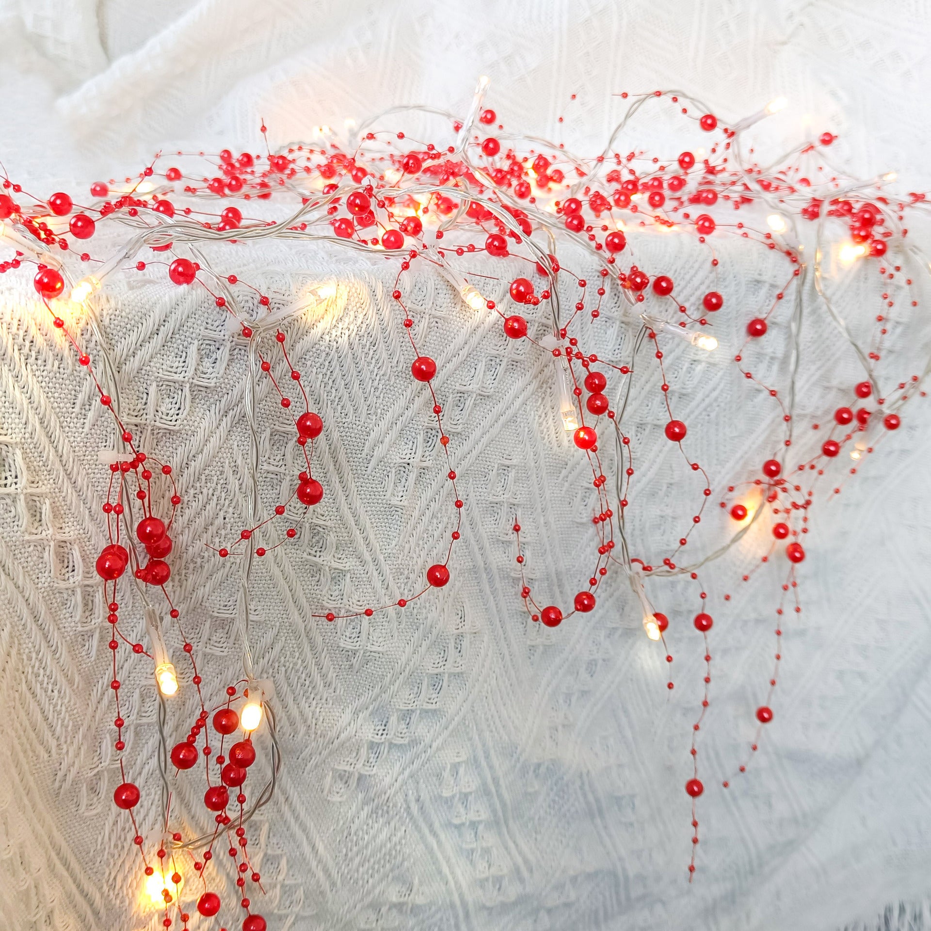 Pearl Chain LED Fairy String Decorative Lamp