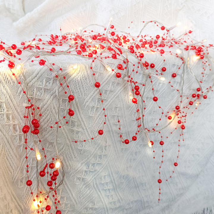 Pearl Chain LED Fairy String Decorative Lamp