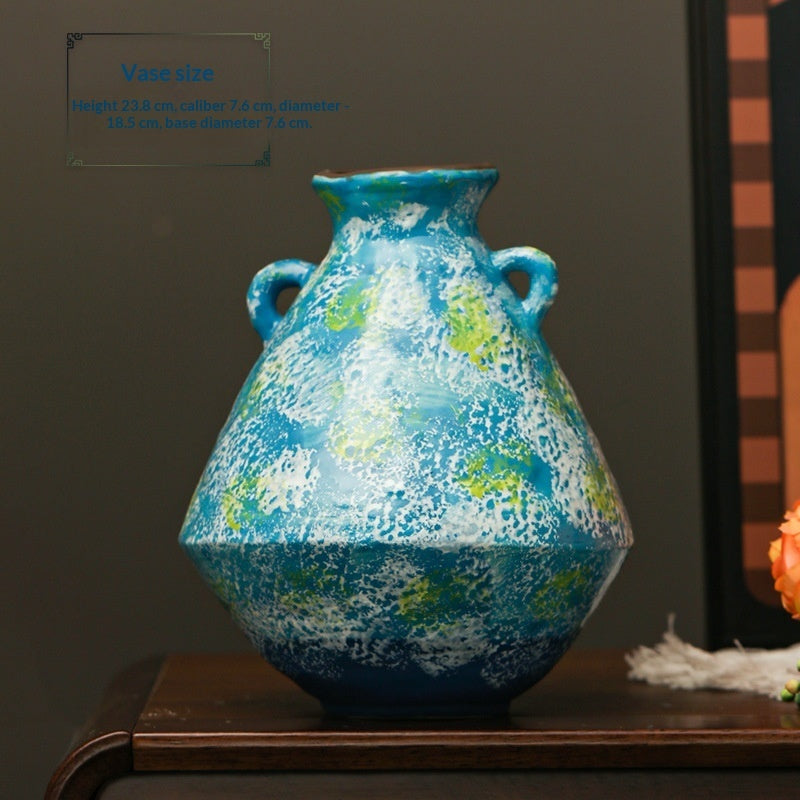Retro And Minimalist Art Design For Ceramic Flower Vases
