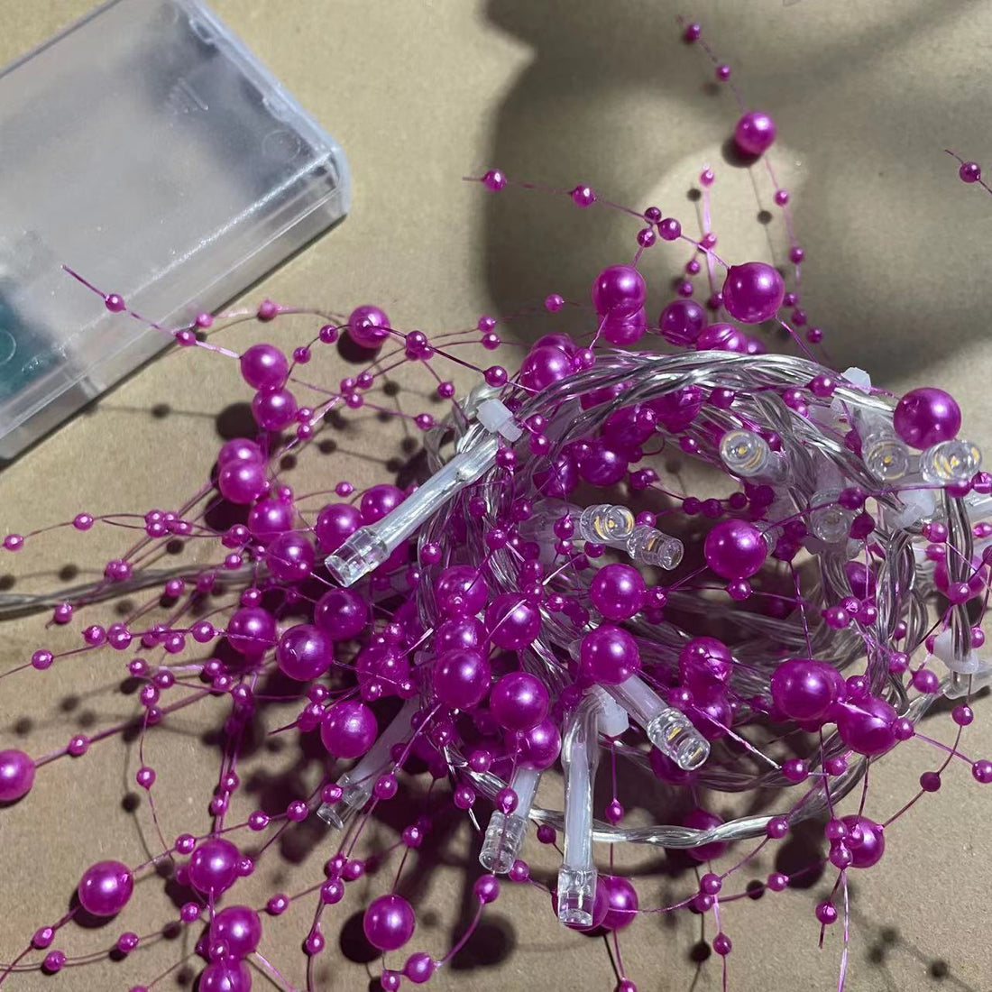 Pearl Chain LED Fairy String Decorative Lamp