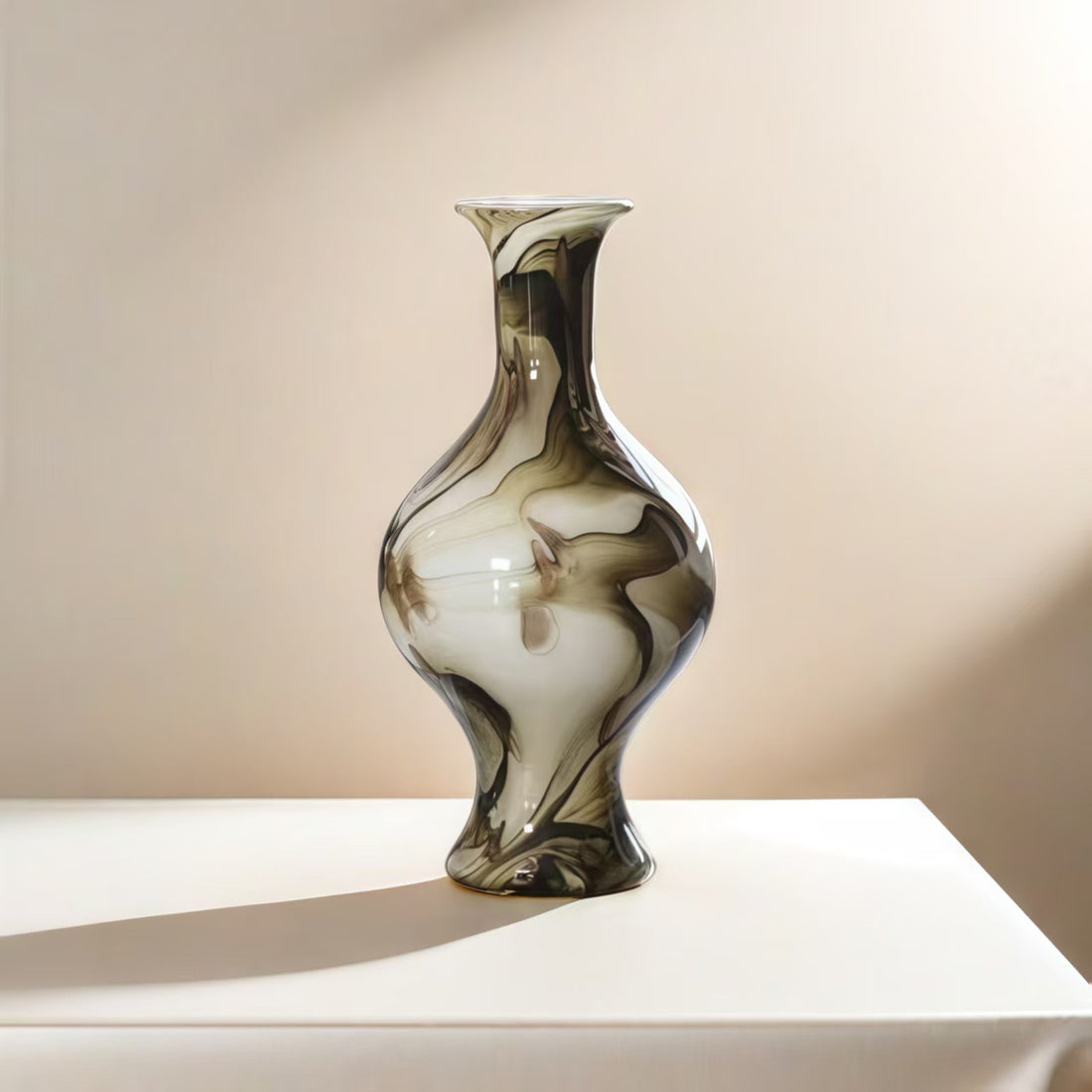 Retro Glass Vase Decorative Ornament