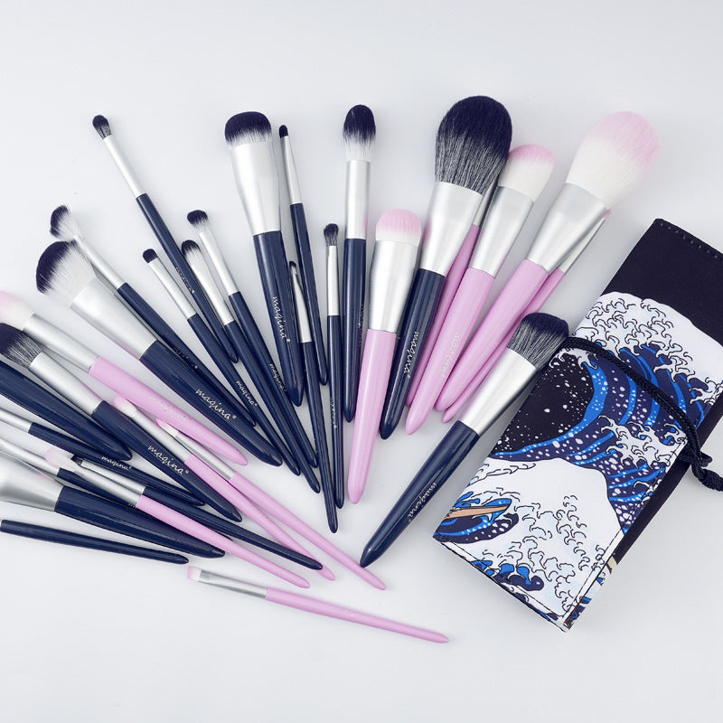 Makeup Brush Set For Eyeshadow, Powder And Foundation