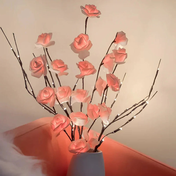 20led Rose Branch Light Bedroom Decorative Light