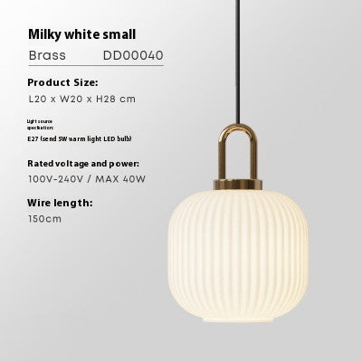 Clear Glass Pumpkin Atmosphere Decorative Light