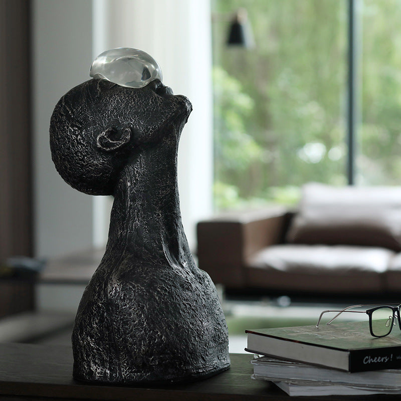 Creative Human Sculpture Decorative Home Ornament